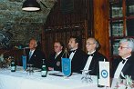 Omizje vodstva z leve: g. Ernst Buchacher, predsednik botrskega RC Hermagor iz Avstrije, g. Edgar Piskernik, RC Völkermarkt, guverner Distrikta 1910, g. Aleksander Gaberščik, predsednik RC Nova Gorica, g. Vincenzo Barcelloni Corte guverner Distrikta 2060 in g. Maks Babuder, predsednik botrskega kluba Portorož Omizje vodstva z leve: g. Ernst Buchacher, predsednik botrskega RC Hermagor iz Avstrije, g. Edgar Piskernik, RC Völkermarkt, guverner Distrikta 1910, g. Aleksander Gaberščik, predsednik RC Nova Gorica, g. Vincenzo Barcelloni Corte guverner Distrikta 2060 in g. Maks Babuder, predsednik botrskega kluba Portorož