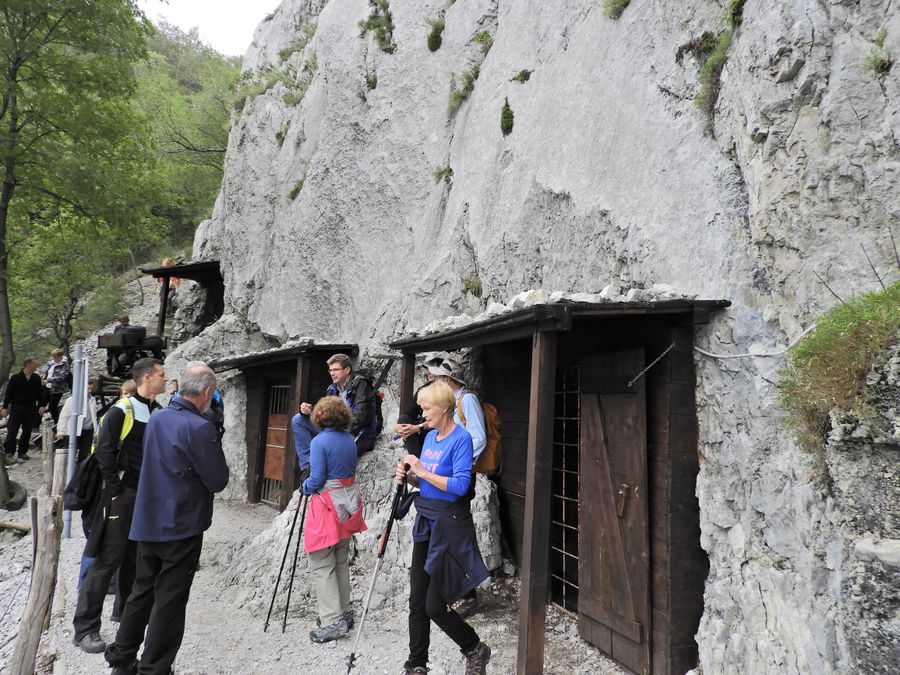 Pohod Po poteh Soške fronte / Sui sentieri del fronte dell\'isonzo, 10.10. 2020